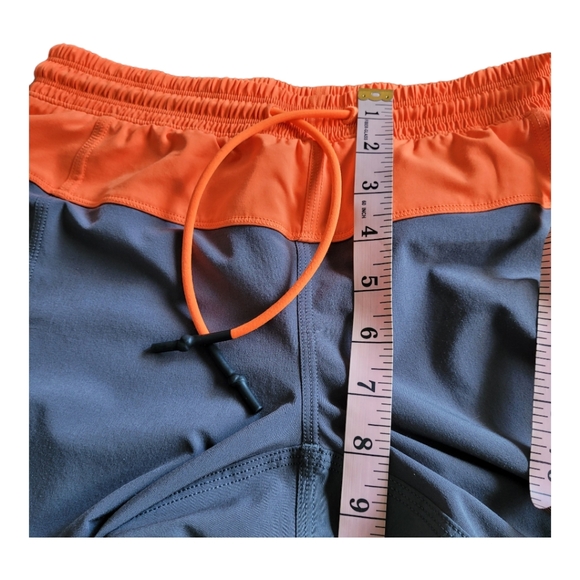 Lululemon Step Lively Crop Pants Orange and Gray - Picture 15 of 16